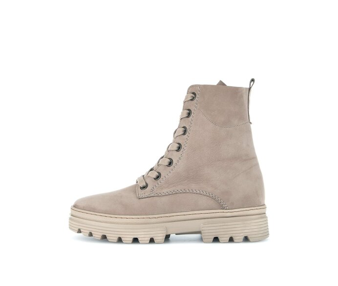 Schnürstiefelette beige #0