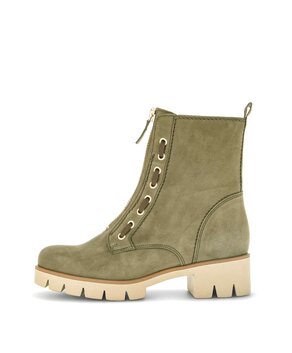 Sportliche Stiefelette grün