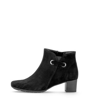 Sportliche Stiefelette schwarz