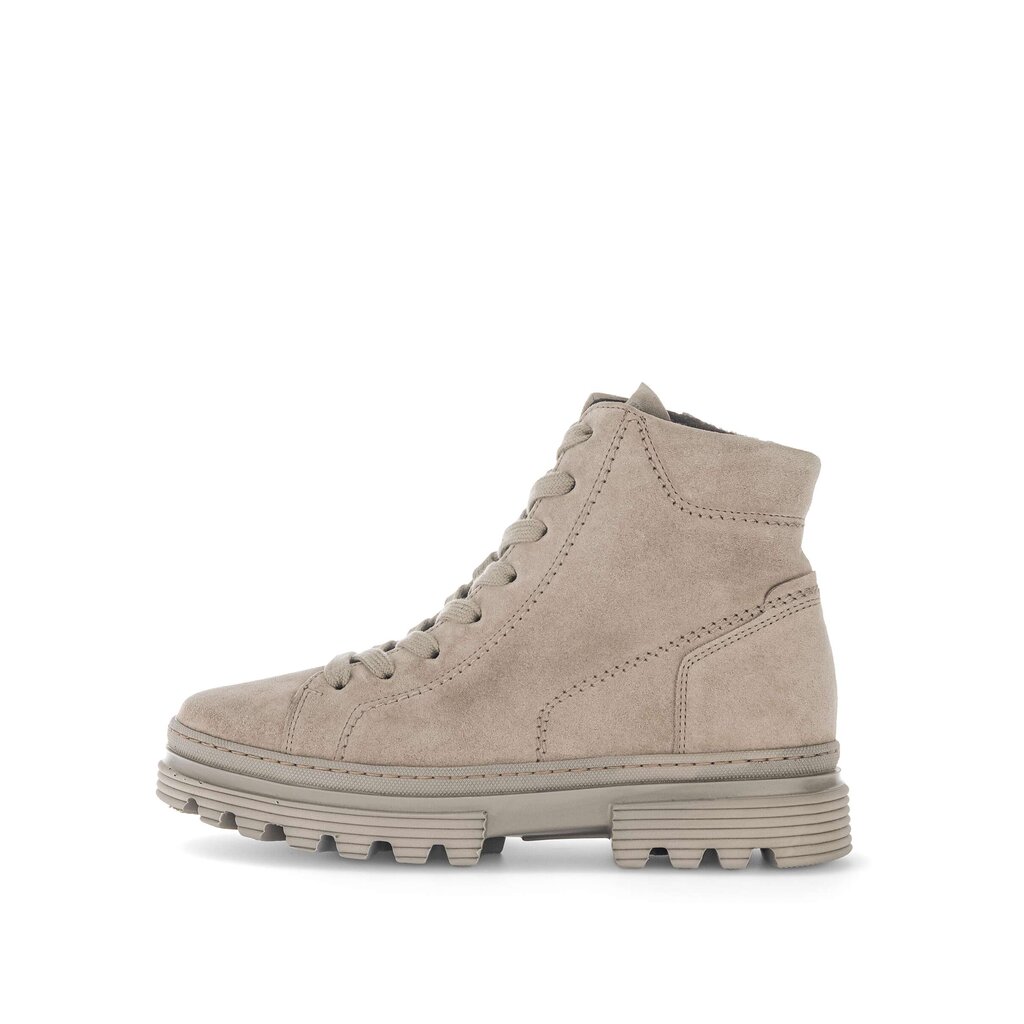 Pius Gabor Schnürstiefelette beige