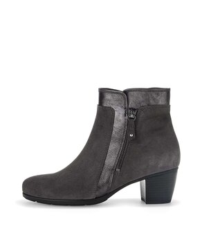 Sportliche Stiefelette grau