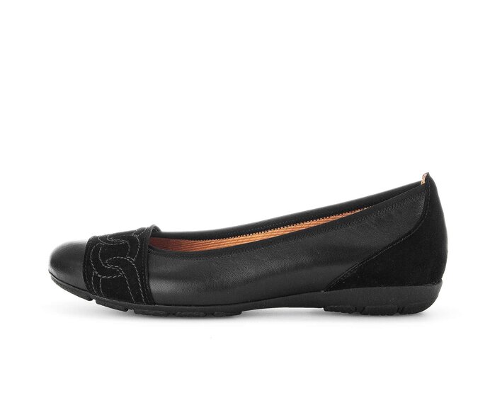 Sportliche Ballerina schwarz #0