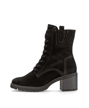 Schnürstiefelette schwarz