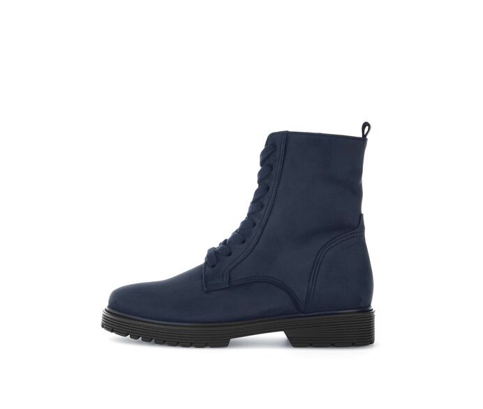 Schnürstiefelette blau #0