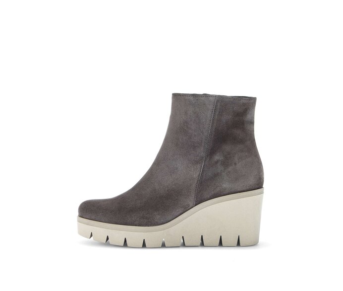 Plateau Stiefelette grau #0