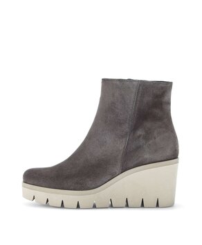 Plateau Stiefelette grau