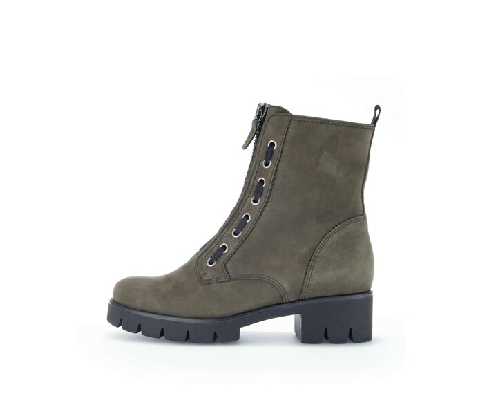Sportliche Stiefelette grün #0