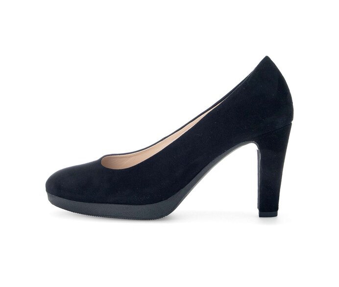 Plateau Pumps schwarz #0