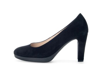 Plateau Pumps schwarz