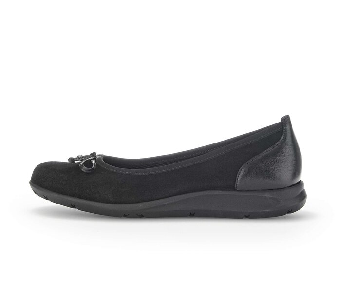 Sportliche Ballerina schwarz #0