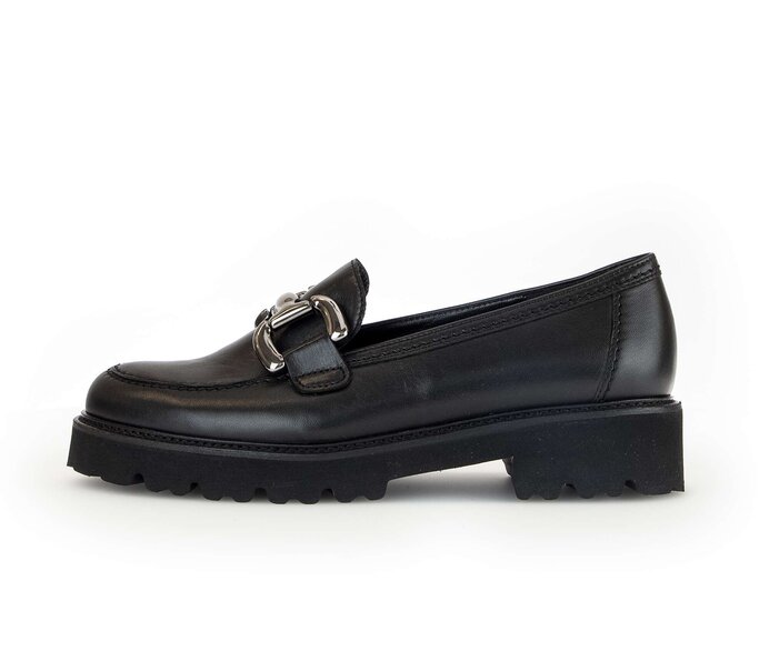 Gabor black loafers deals