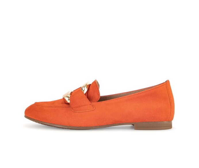 Slip on 45.215.13 Full grain leather orange Gabor