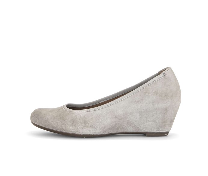 Keilpumps grau #0