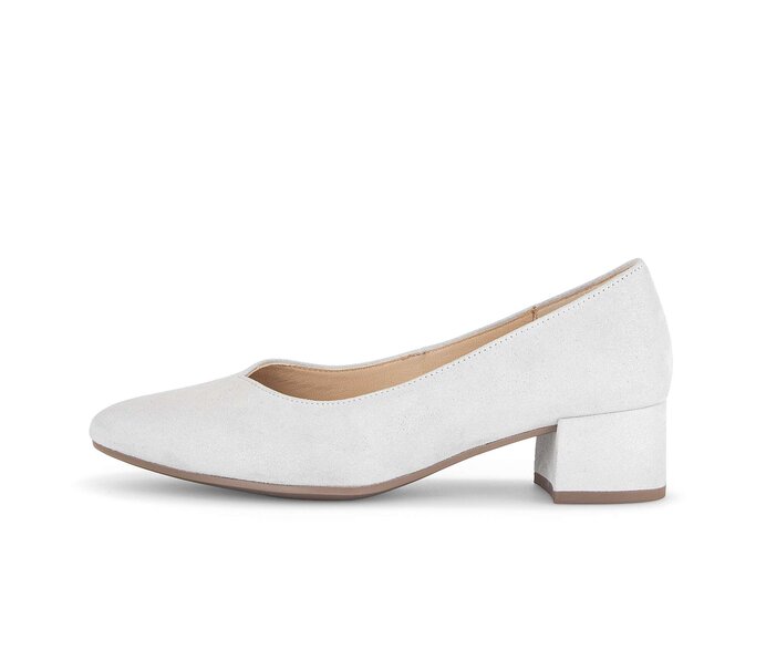 Elegante pumps 41.443.31 Leer met effect grijs Gabor