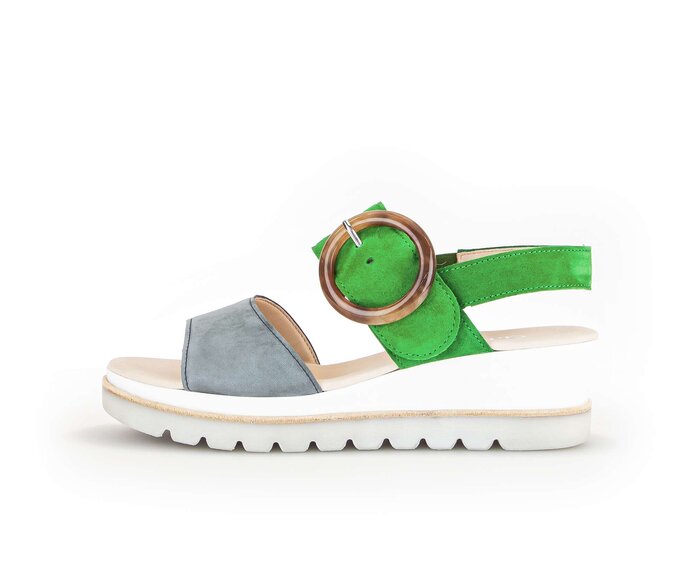 Keilsandalette grün #0