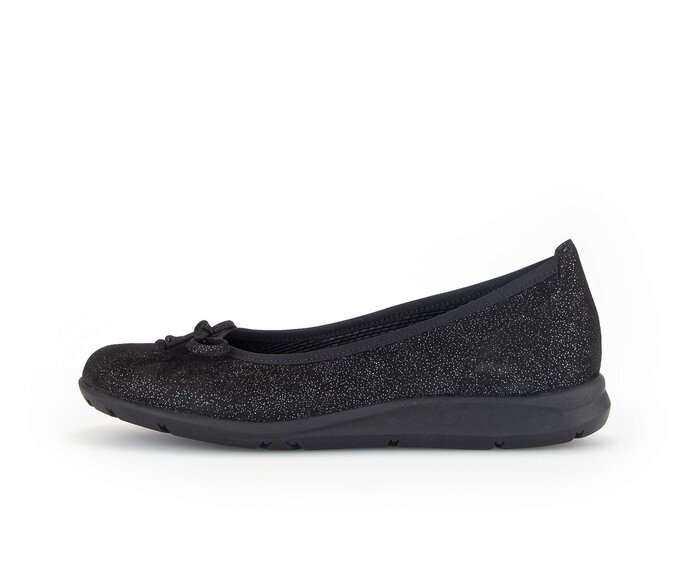 Sportliche Ballerina schwarz #0