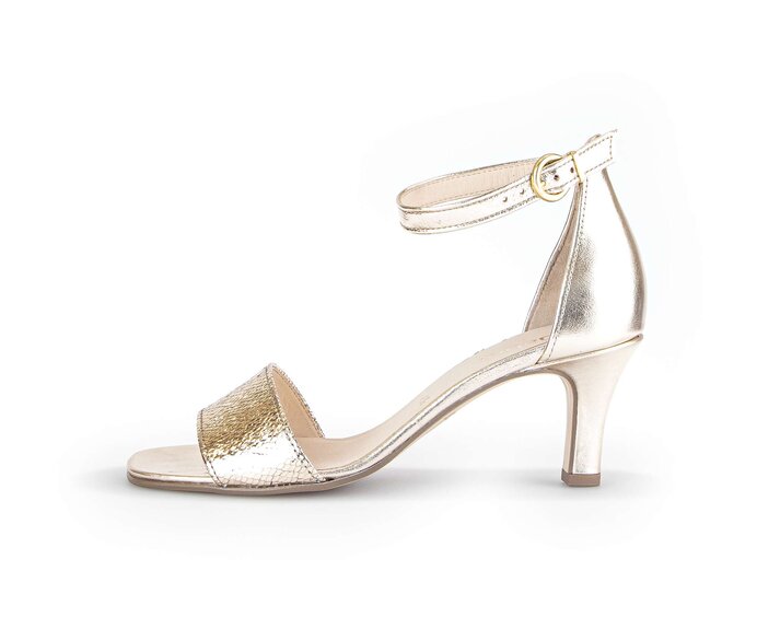 Riemchensandale gold #0