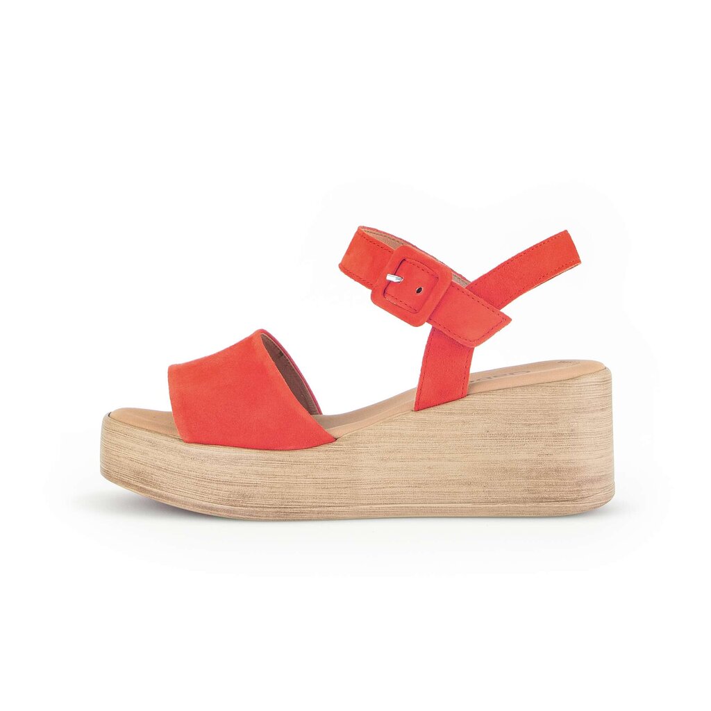 Pius Gabor Plateau Sandale orange