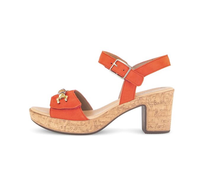 Riemchensandale orange #0