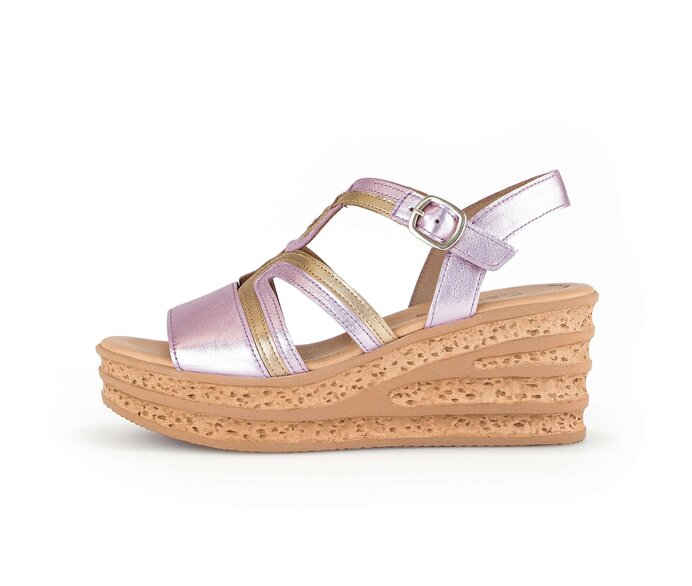 Keilsandalette lila #0