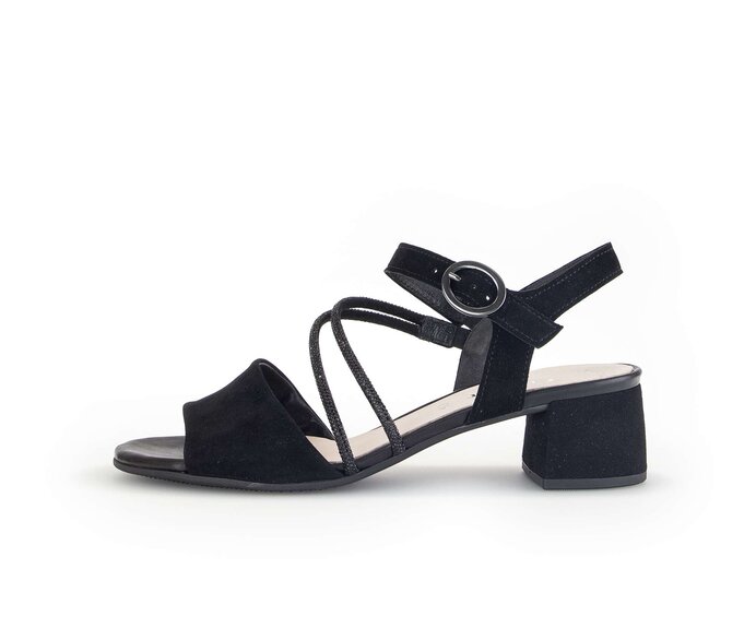 Sandale à bride noir #0