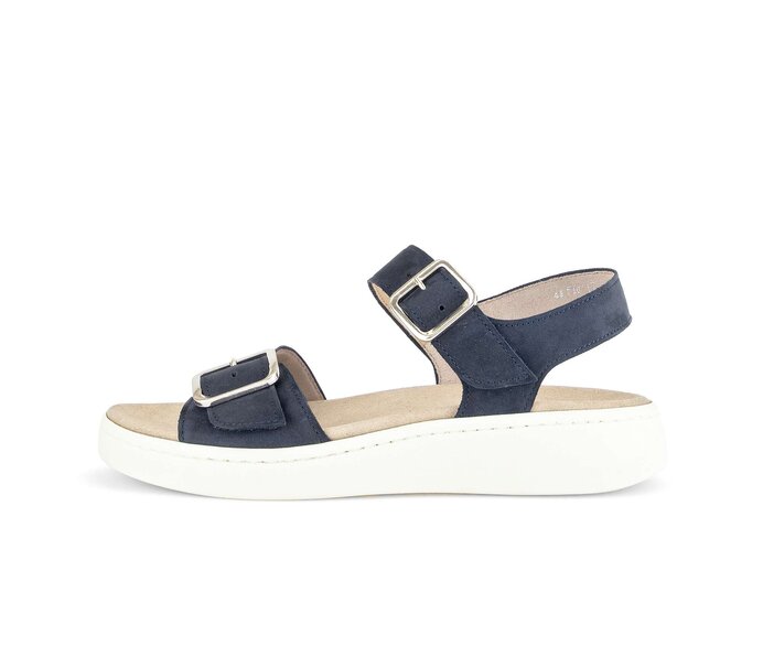 Plateau Sandale blau #0