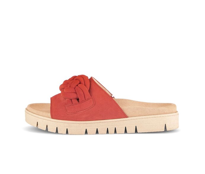 Pantolette rot #0