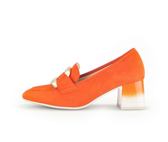 Hochfrontpumps orange #0