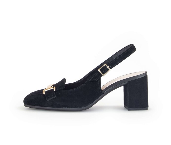 Slingpumps schwarz #0