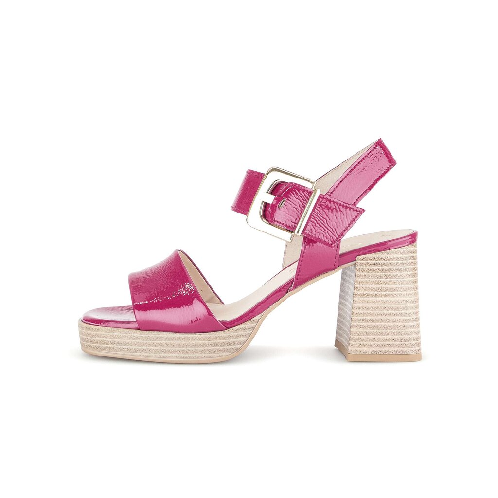 Pius Gabor Plateau Sandale pink