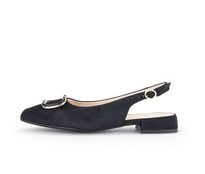 Sling pump black #0