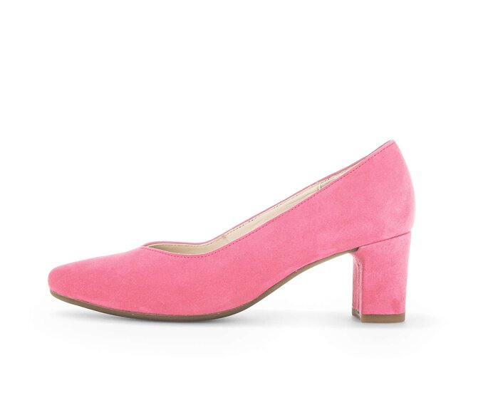 Eleganter Pumps 42.152.44 Rauleder pink Gabor