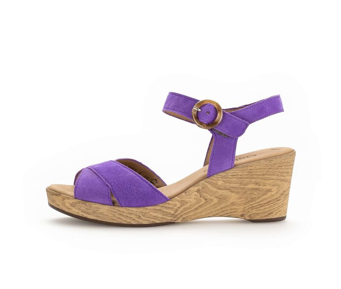 Keilsandalette lila #0