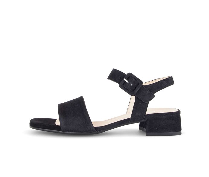 Sandale à bride noir #0