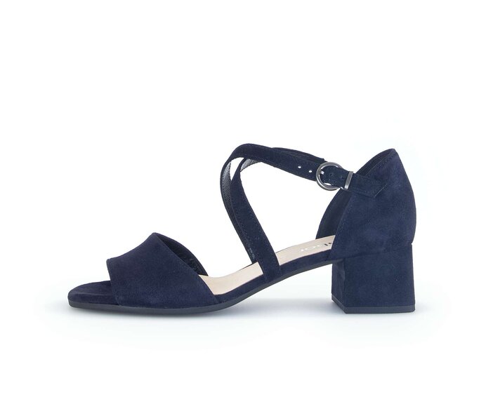Riemchensandale blau #0