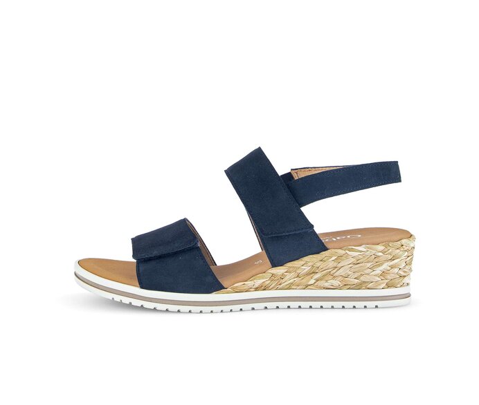 Keilsandalette blau #0