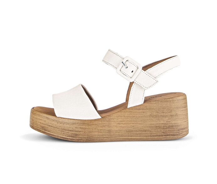 Riemchensandale creme #0