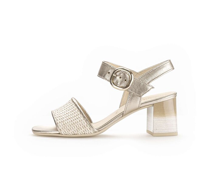 Sandalo con cinturino beige #0