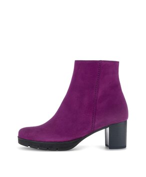 Plateau Stiefelette lila