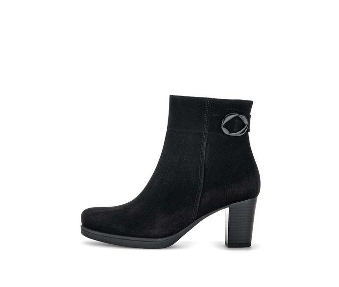 Stivaletto con plateau nero #0 Stivaletto con plateau nero #0