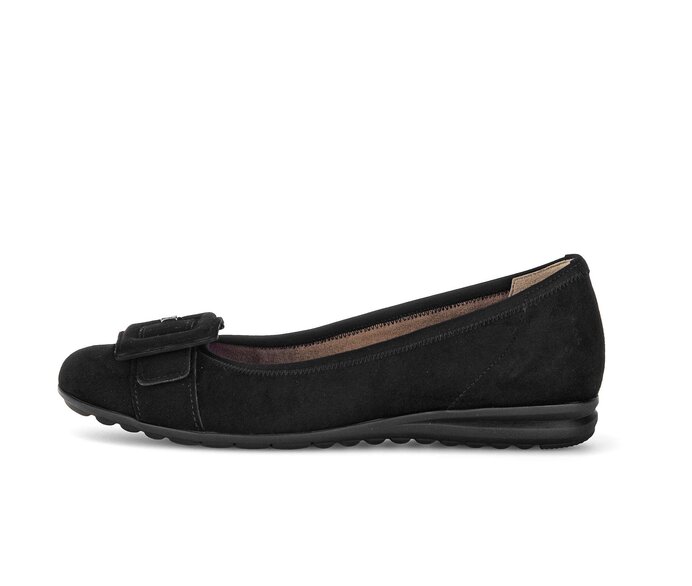 Sportieve ballerina zwart #0