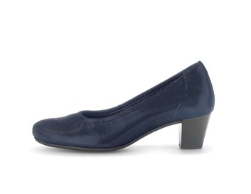 Eleganter Pump blau