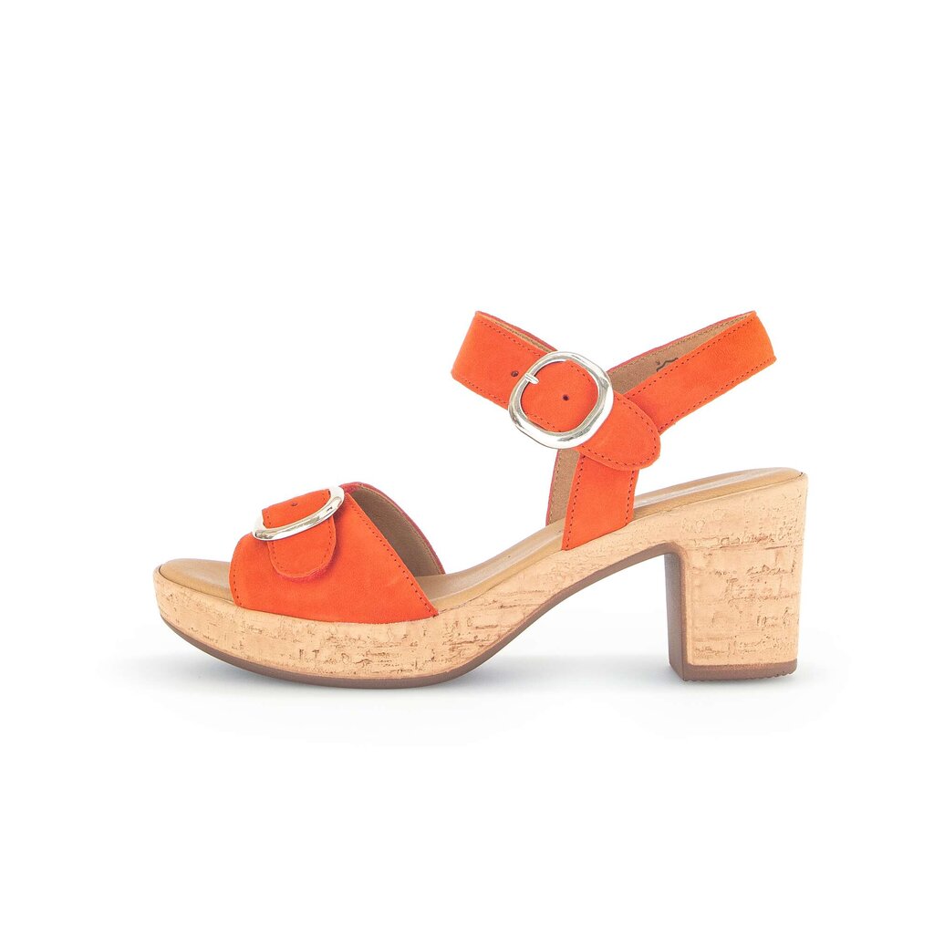 Pius Gabor Plateau Sandale orange