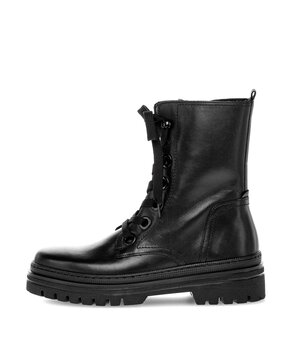 Schnürstiefelette schwarz