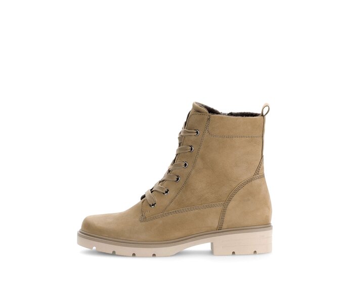 Enkellaarsjes met veter 54.651.14 Suede bruin Gabor