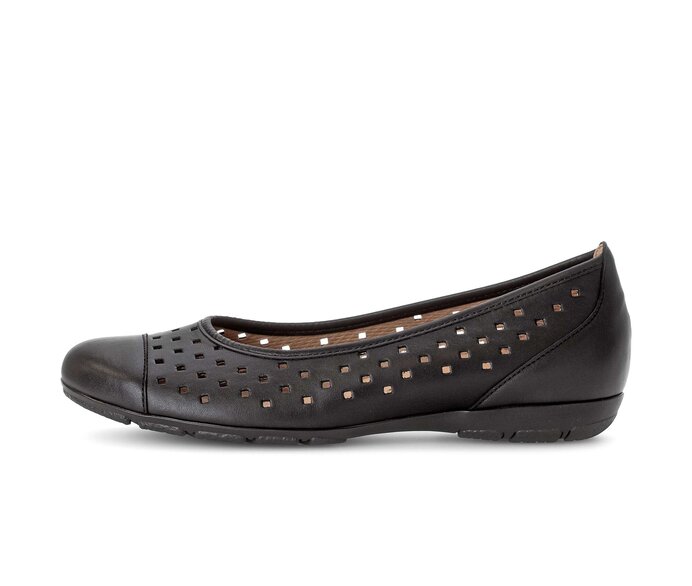 Sportliche Ballerina schwarz #0