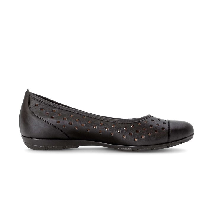 Sportliche Ballerina schwarz #1