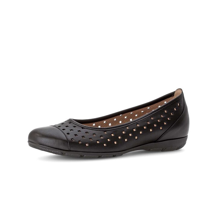 Sportliche Ballerina schwarz #2