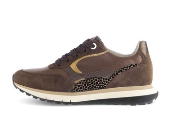Sneaker low braun