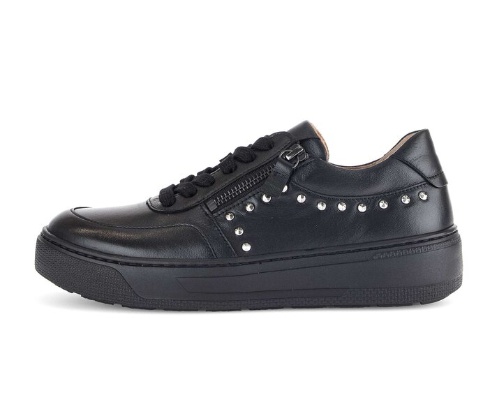 Lage sneaker zwart #0